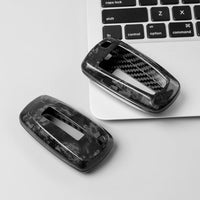 Ford carbon fiber key fob cover, view 12
