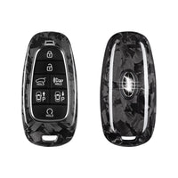 Hyundai carbon fiber key fob cover, view 8