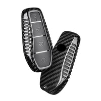 BYD carbon fiber key fob cover, view 10