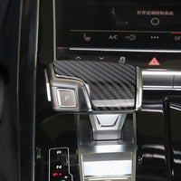 Audi carbon fiber gear selector cover, view 9