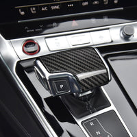Audi carbon fiber gear selector cover, view 5