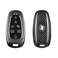 Hyundai carbon fiber key fob cover, view 6
