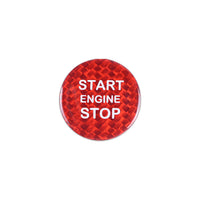 Alfa Romeo carbon fiber start-stop button cover, view 2