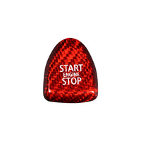 MINI carbon fiber start-stop button cover, view 2