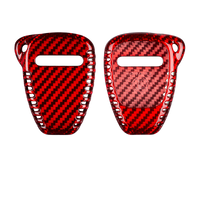 Dodge carbon fiber key fob cover, view 4