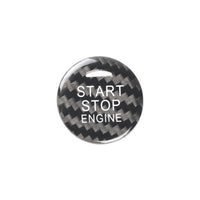 Mitsubishi carbon fiber start-stop button cover - Outlander / ASX / Eclipse Cross