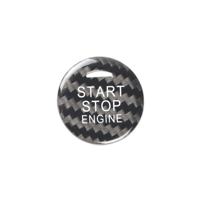 Mitsubishi carbon fiber start-stop button cover - Outlander / ASX / Eclipse Cross
