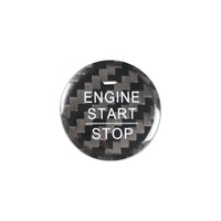 Honda carbon fiber start-stop button cover - Jade / Fit / XRV