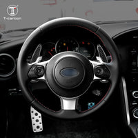 Subaru carbon fiber paddle shifters, view 3