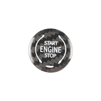Chevrolet carbon fiber start-stop button cover - Trailblazer