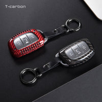 Hyundai carbon fiber key fob cover, view 11
