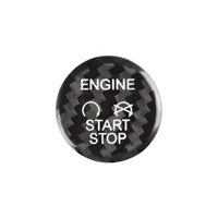 Ford carbon fiber start-stop button cover - Focus / Kuga