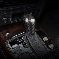 Audi carbon fiber gear selector cover, view 3