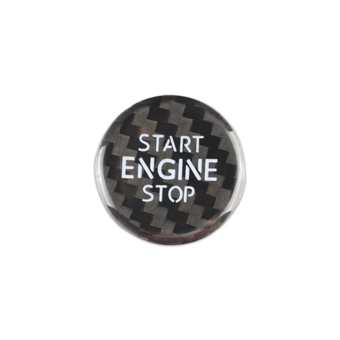 Volkswagen carbon fiber start-stop button cover - Tiguan / Touran / Passat