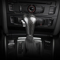 Audi carbon fiber gear selector cover, view 2