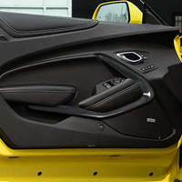 Chevrolet carbon fiber door handle covers, view 3