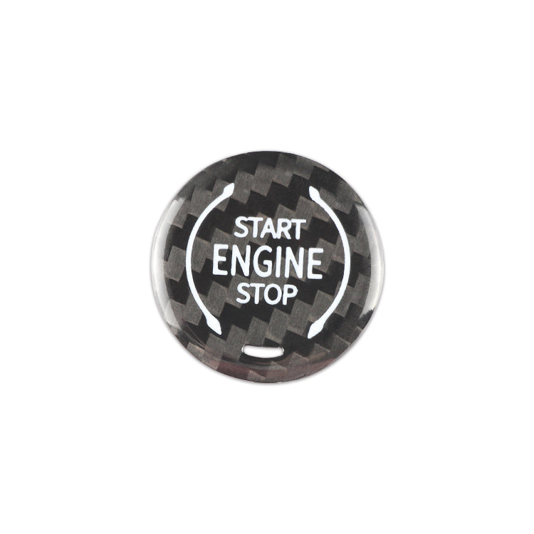 Buick carbon fiber start-stop button cover - Enclave / Encore GX