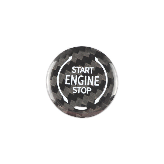 Buick carbon fiber start-stop button cover - Enclave / Encore GX