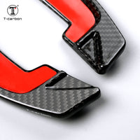 Land Rover carbon fiber paddle shifters, view 8