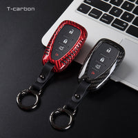 Chevrolet carbon fiber key fob cover, view 12