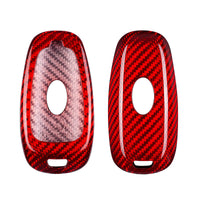 Hyundai carbon fiber key fob cover, view 3