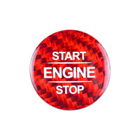Mercedes-Benz carbon fiber start-stop button cover, view 2