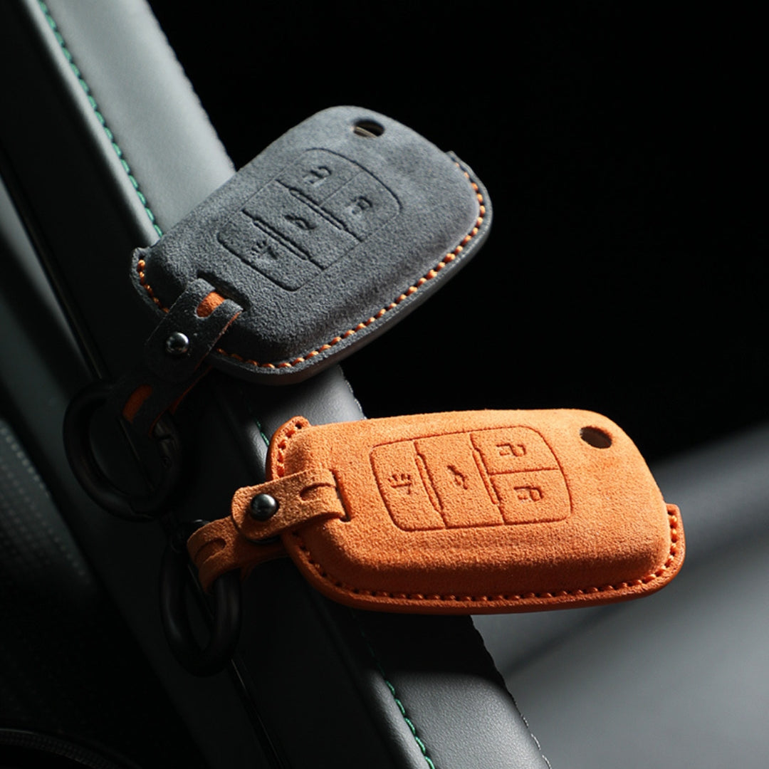 Opel 4 Buttons premium suede key fob cover – Jonparts