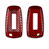 Ford carbon fiber key fob cover, view 4