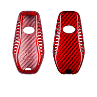 BYD carbon fiber key fob cover, view 5
