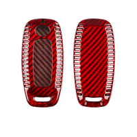 Nissan carbon fiber key fob cover, view 4