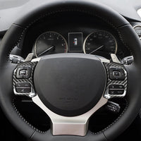 Lexus carbon fiber steering wheel trim, view 4