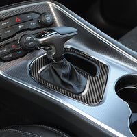 Dodge carbon fiber console cover, view 3
