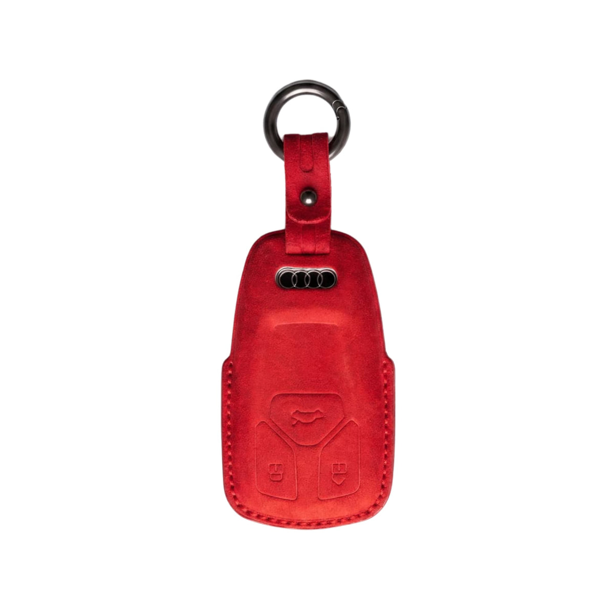 Audi Alcantara suede key fob cover, view 11