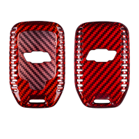 Chevrolet carbon fiber key fob cover, view 4