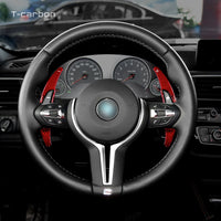 BMW carbon fiber paddle shifters, view 4