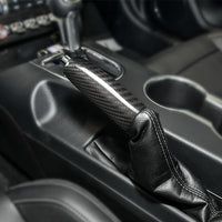 Ford carbon fiber handbrake cover, view 5