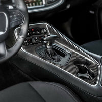 Dodge carbon fiber console cover, view 3