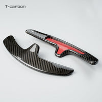 Porsche carbon fiber paddle shifters, view 5