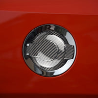 Dodge carbon fiber fuel cap cover, view 4