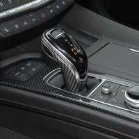 Buick carbon fiber gear selector cover, view 5
