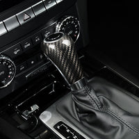 Mercedes-Benz carbon fiber gear selector cover, view 3