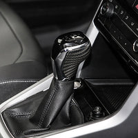 Volkswagen carbon fiber gear selector cover, view 5