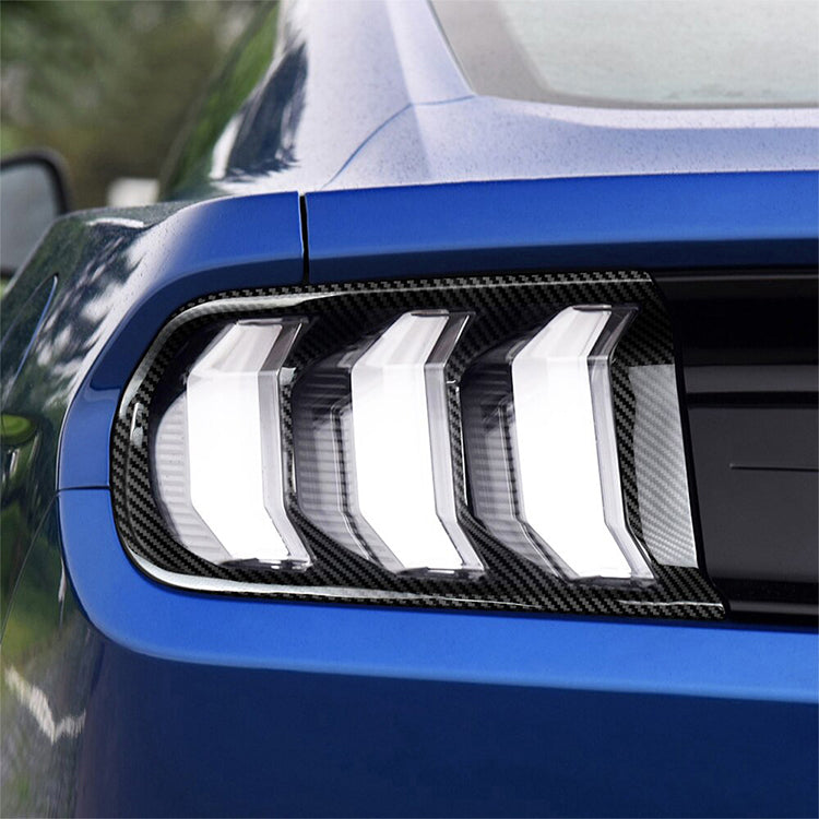 Ford Mustang carbon fiber tail light cover – Jonparts