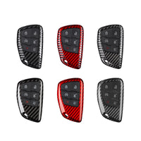 Chevrolet carbon fiber key fob cover, view 7
