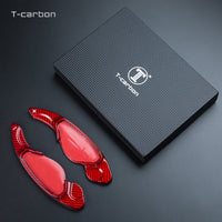 Jaguar carbon fiber paddle shifters, view 10