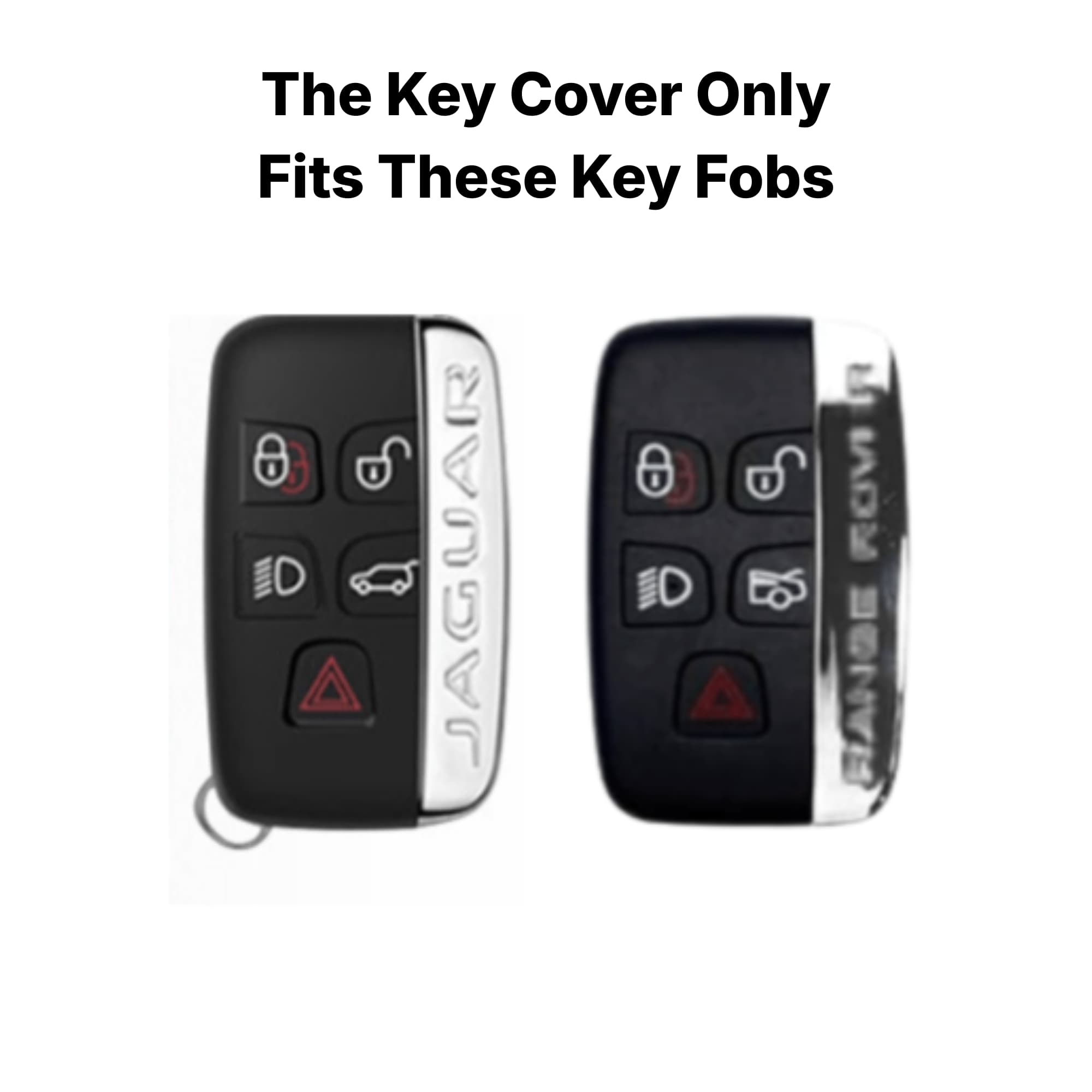 Jaguar Key Cover - Alcantara - Type A
