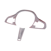 BMW carbon fiber steering wheel trim, view 4