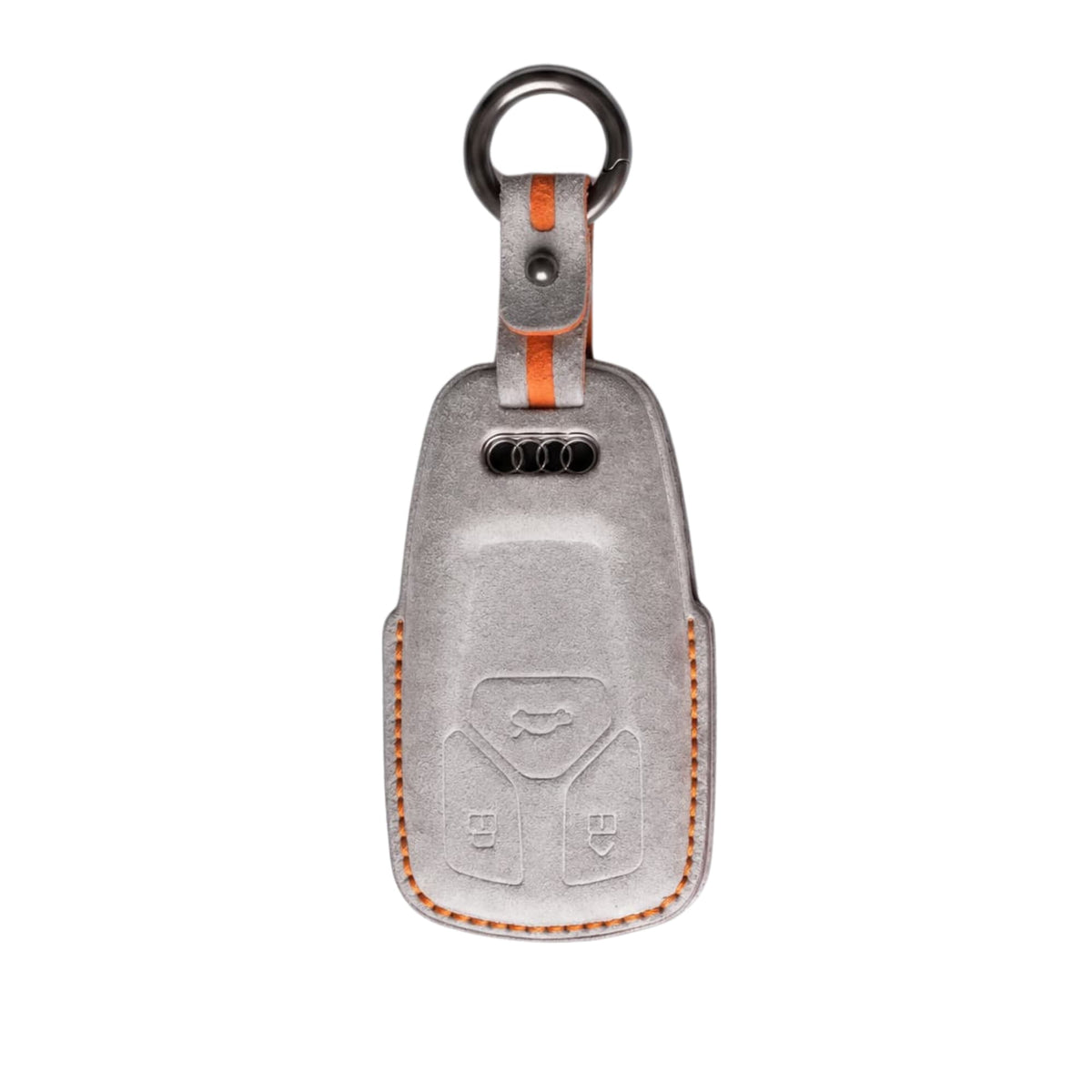 Audi Alcantara suede key fob cover, view 12