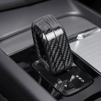 Volvo carbon fiber gear selector cover, view 5