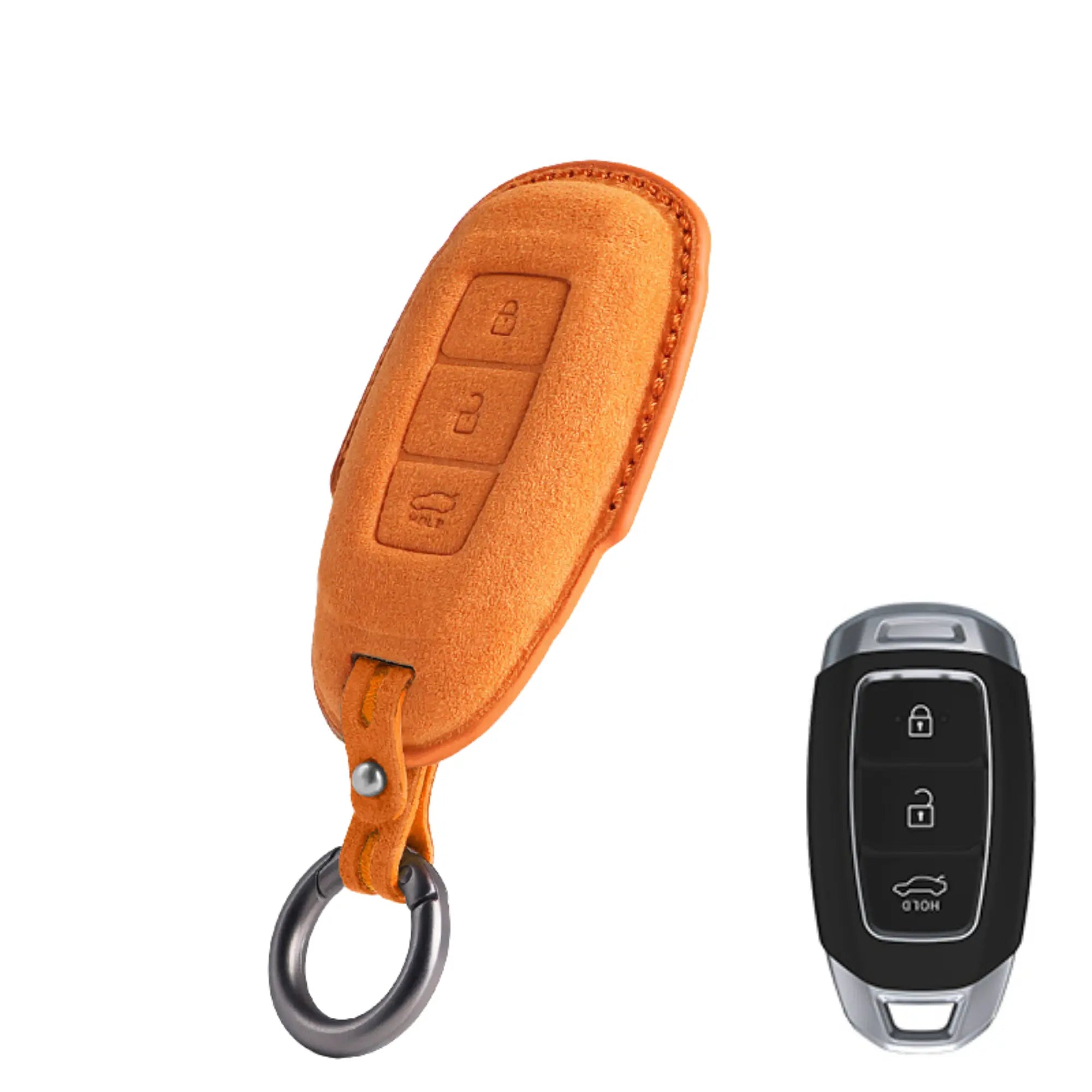 Hyundai Key Cover - Alcantara - Type A Jonparts